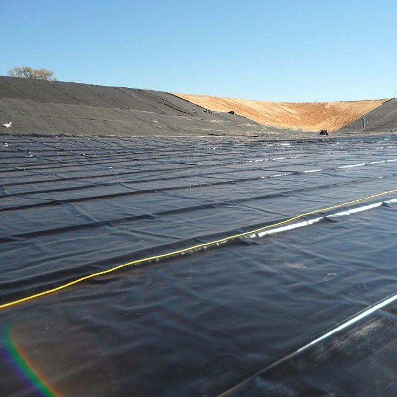 1.0mm 1.5mm 100% bakire malzeme ASTM Sızıntıya Karşı Su geçirmez Süzme Teksturlu LDPE LLDPE HDPE Geomembrane Çöplük Madencilik Liner için Havuz kaplama