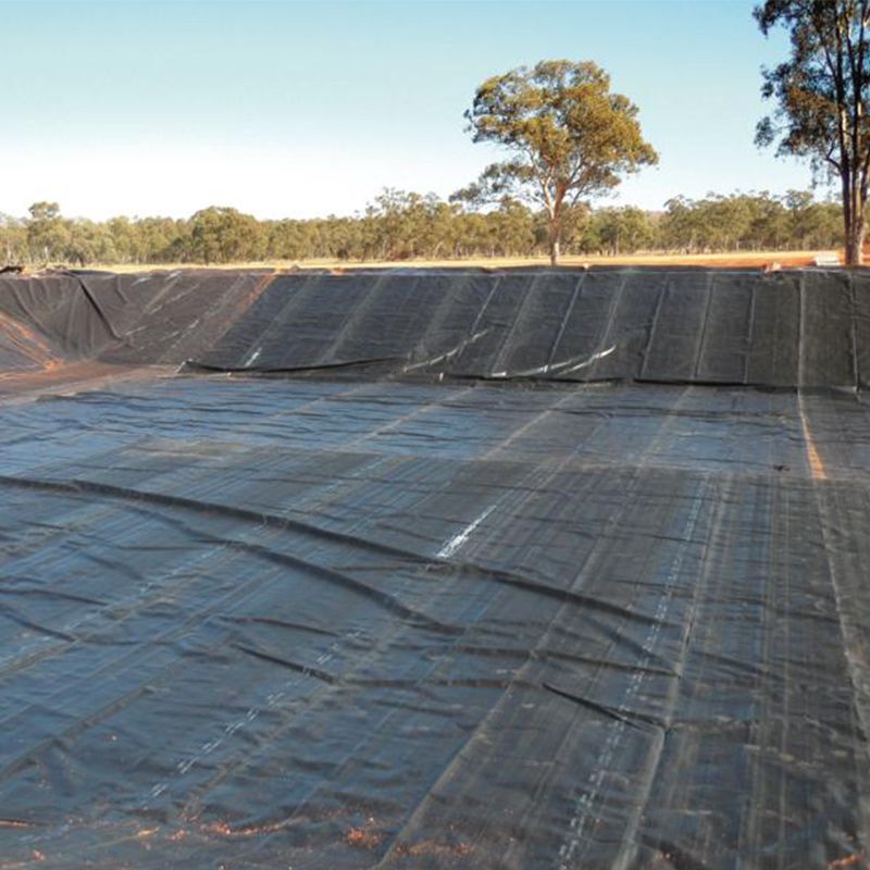 Sert Siyah Astar Hdpe Su Geçirmez Gölet Astarı Jeozar Polietilen Fabrika Fiyatı Satılık