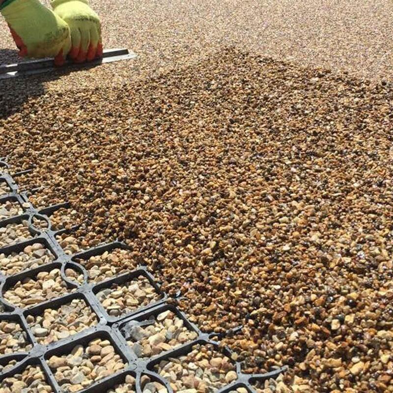 HDPE Plastik Çim ızgarası Çim kaldırımları Otopark yerleri Eğim Erozyon Kontrolü Toprak istikrarı Çakıl kaldırımları ve peyzajlama Plastik çim ızgarası